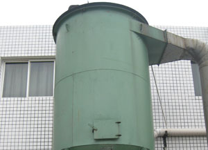 華聯(lián)瓷業(yè) 打磨車(chē)間用JH-125回轉(zhuǎn)反吹布袋除塵器